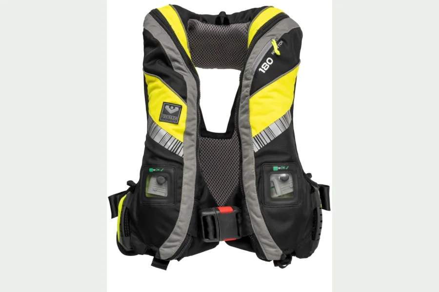 Illustrative life jackets and personal flotation equipment scene